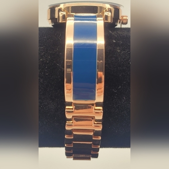 Anne Klein Gold with Blue Accents AK/3690 PC21J​​​ - Picture 2 of 6